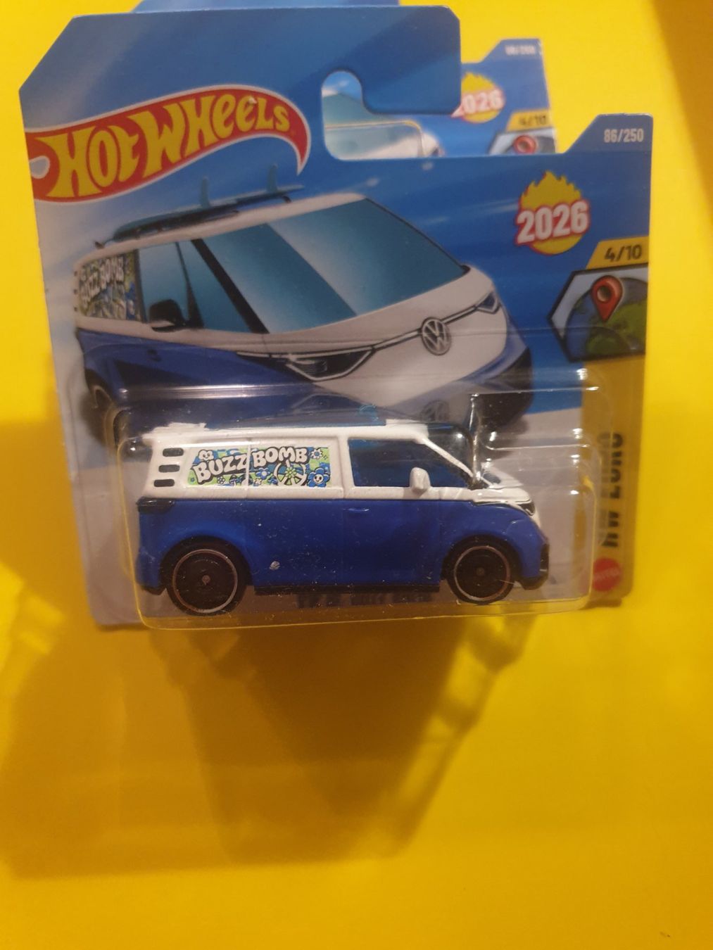 Hot Wheels Modellini d'auto: 2 x Hot Wheels VW ID. BUZZ BOMB – Nuovo e nell'imballaggio originale da Oftringen venduto da Rotor 6