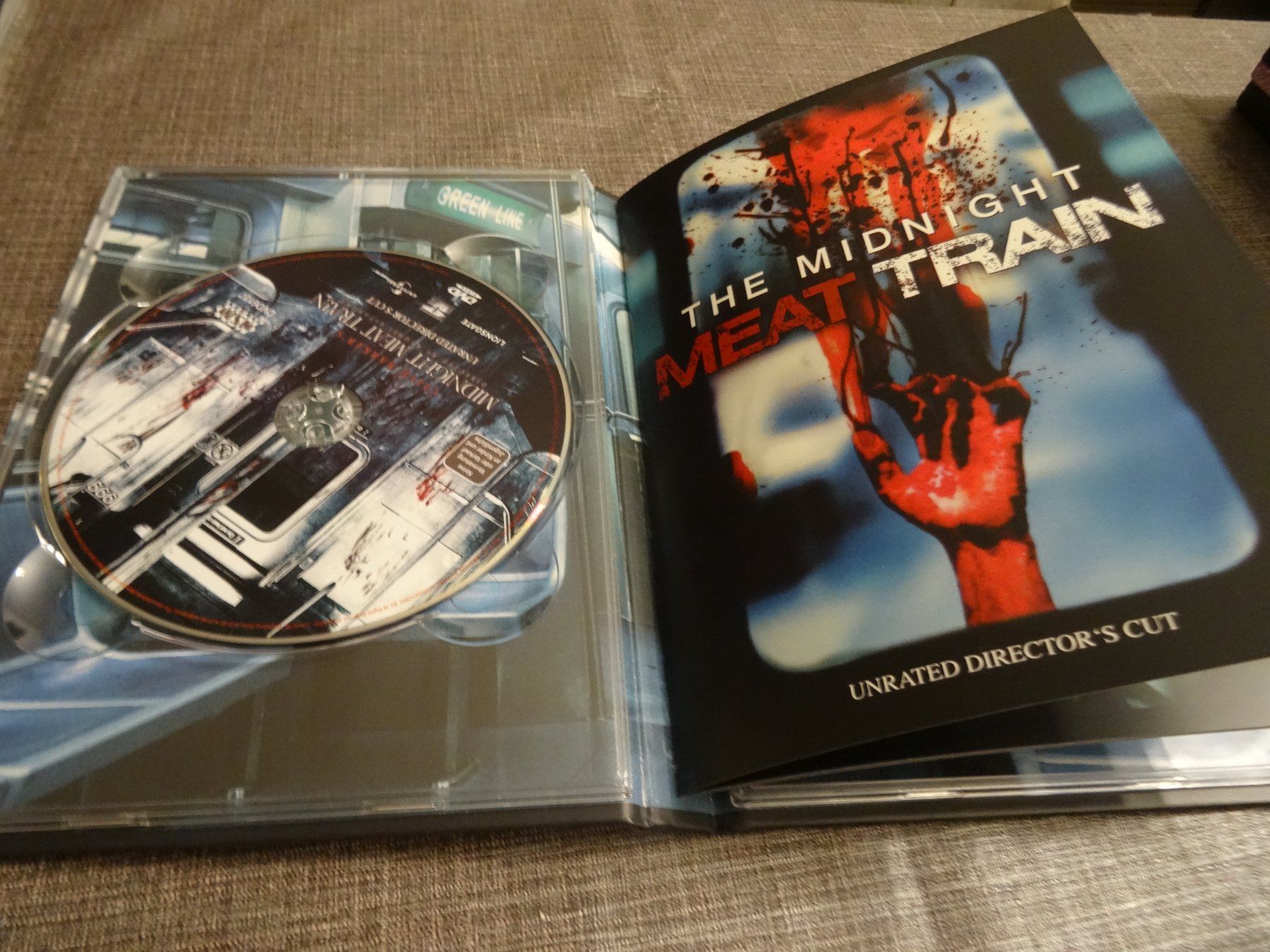 Alle DVDs: Midnight Meat Train Unrated Director's Cut Mediabook – Gebraucht aus Olten von Disc-Verkauf 1