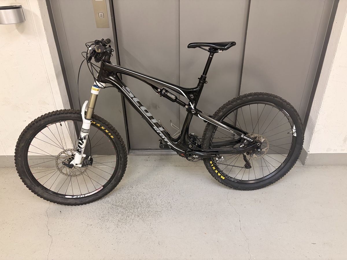 Vélos: Scott Genius 720 Carbon Fully MTB Size L 2013 - XT/SLX  – D'occasion à Zürich par lorenzban