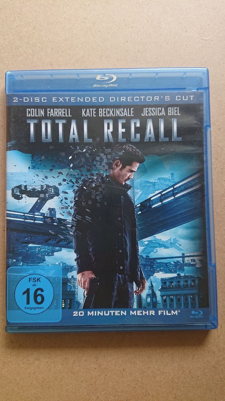 Tutti i DVDs: Total Recall Extended Director's Cut Blu-ray  – Usato da Chur venduto da FreakofRarity