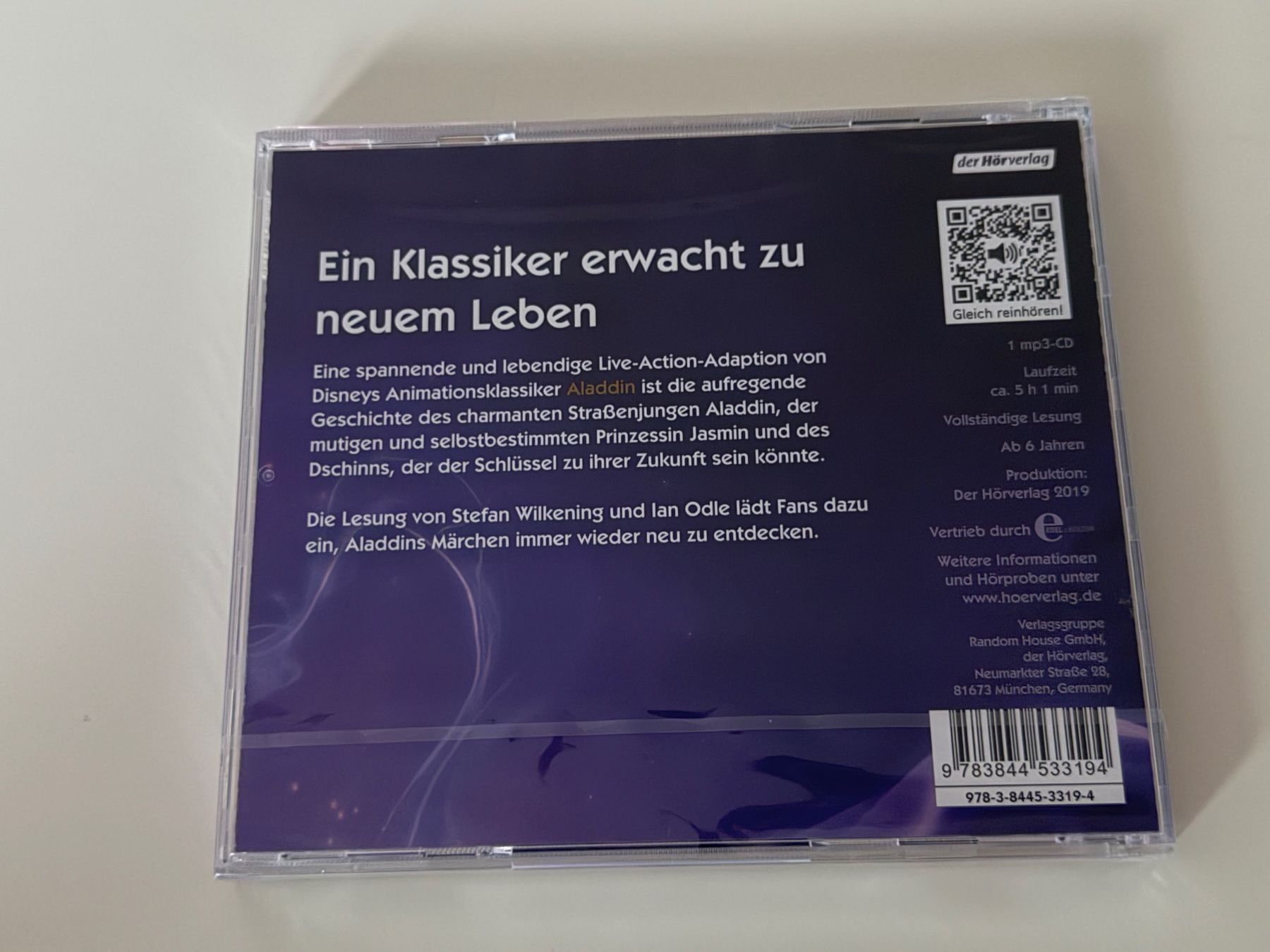 Audiolibri: Aladdin Hörbuch-CD - Disney – Nuovo e nell'imballaggio originale da Altstätten SG venduto da sheamus 1