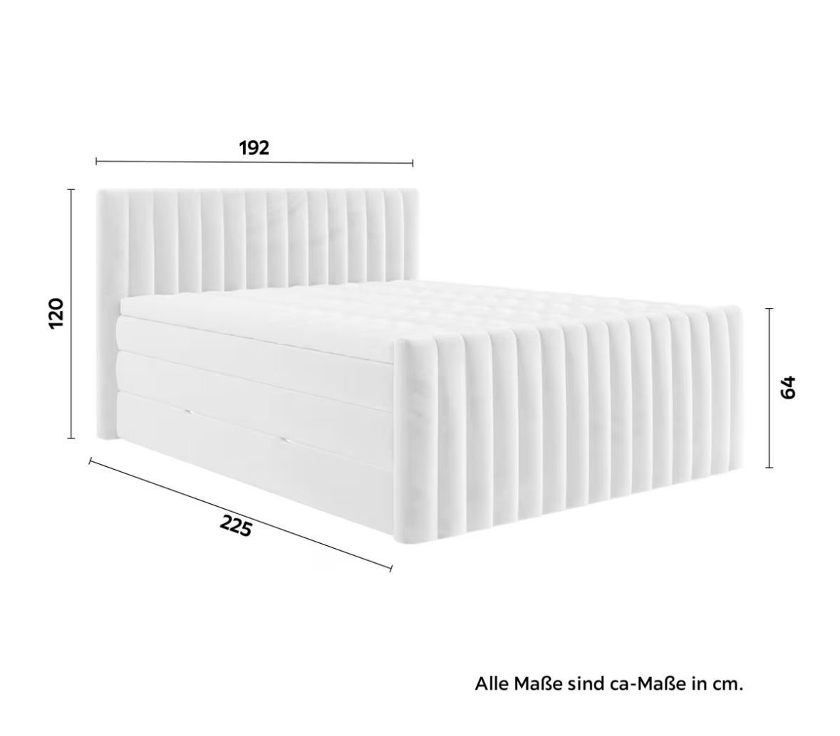Mömax Lits: Boxspringbett mit Bettkasten – D'occasion à Zürich par mel_fra 3