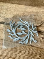 Neues Stanzschablonenset filigrane Blätterzweige