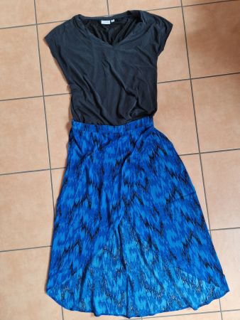 Vila Jupe neu 40 + Shirt Vila schwarz XL