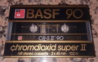 💥BASF"90 chromdioxid super II" SMALL WINDOW!💥