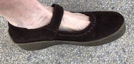 Souliers en daim 38.5