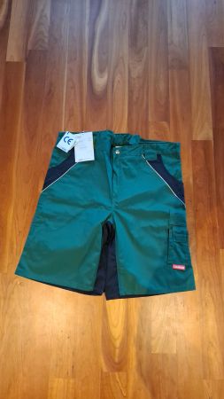Arbeitshose kurz Gr. XXXL Grün/Blau