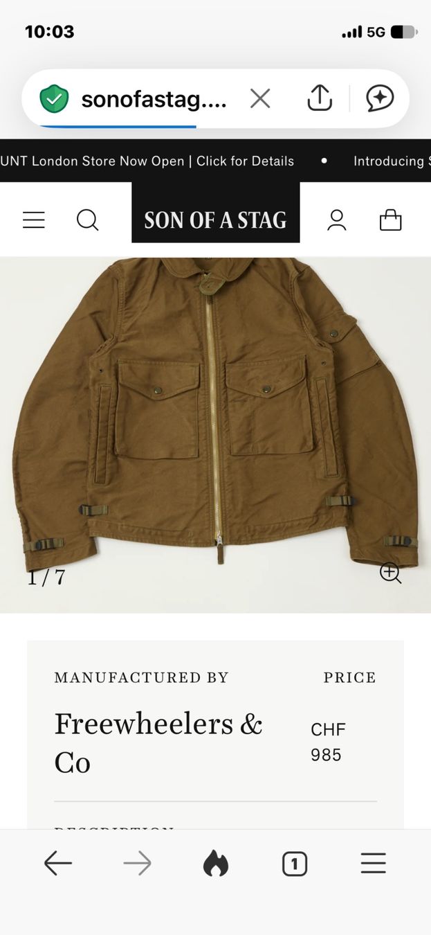 Giacche: FREEWHEELERS S-8 AVIATOR JACKET SIZE 38 – Usato da Schöftland venduto da bexx9 5