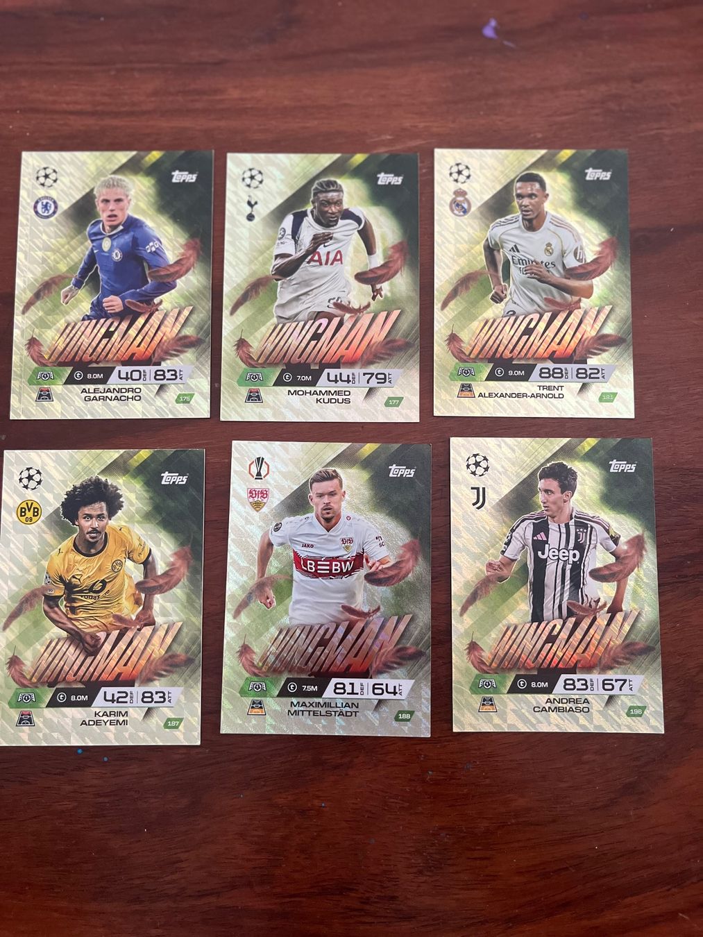 Topps Carte collezionabili: Match Attax Wingman (6 Stück) – Usato da Liebefeld venduto da clantha