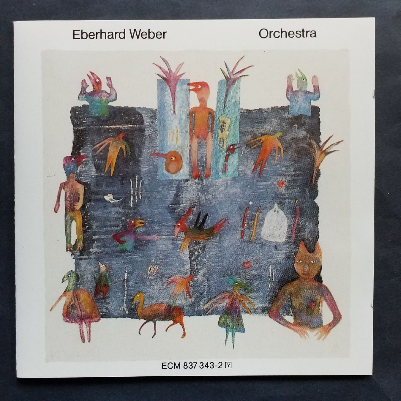 CD: EBERHARD WEBER,  orchestra - cd 1988  +++++ – Usato da Yverdon-les-Bains venduto da Jacotreut