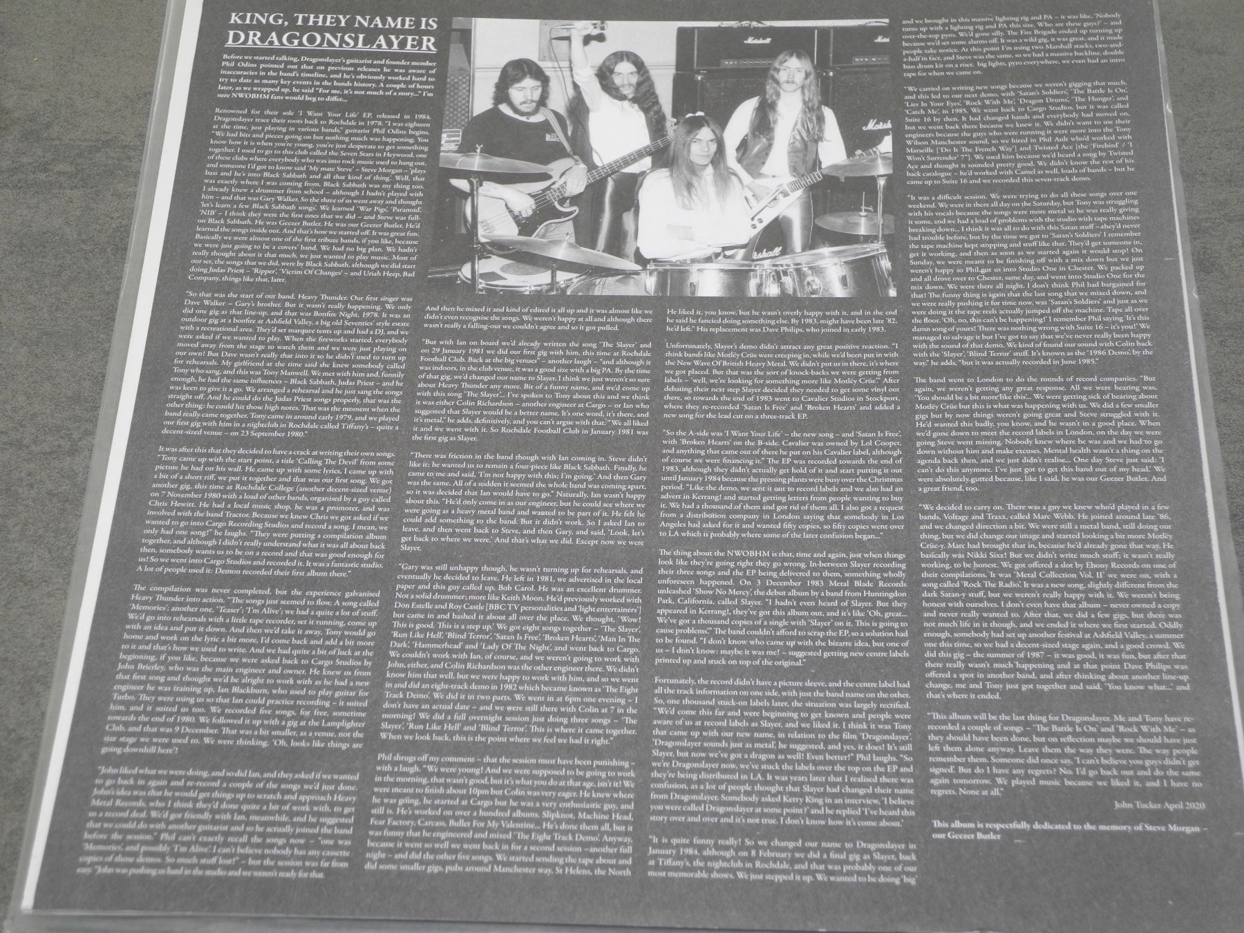 Dischi in vinile: DRAGONSLAYER - DRAGON DRUMS - 2 LPs – Nuovo (secondo la descrizione) da Fahrwangen venduto da Swirl2 5