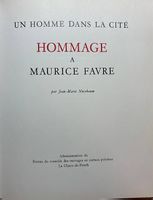 Un homme dans la Cité (La Chaux) - Hommage à Maurice Favre