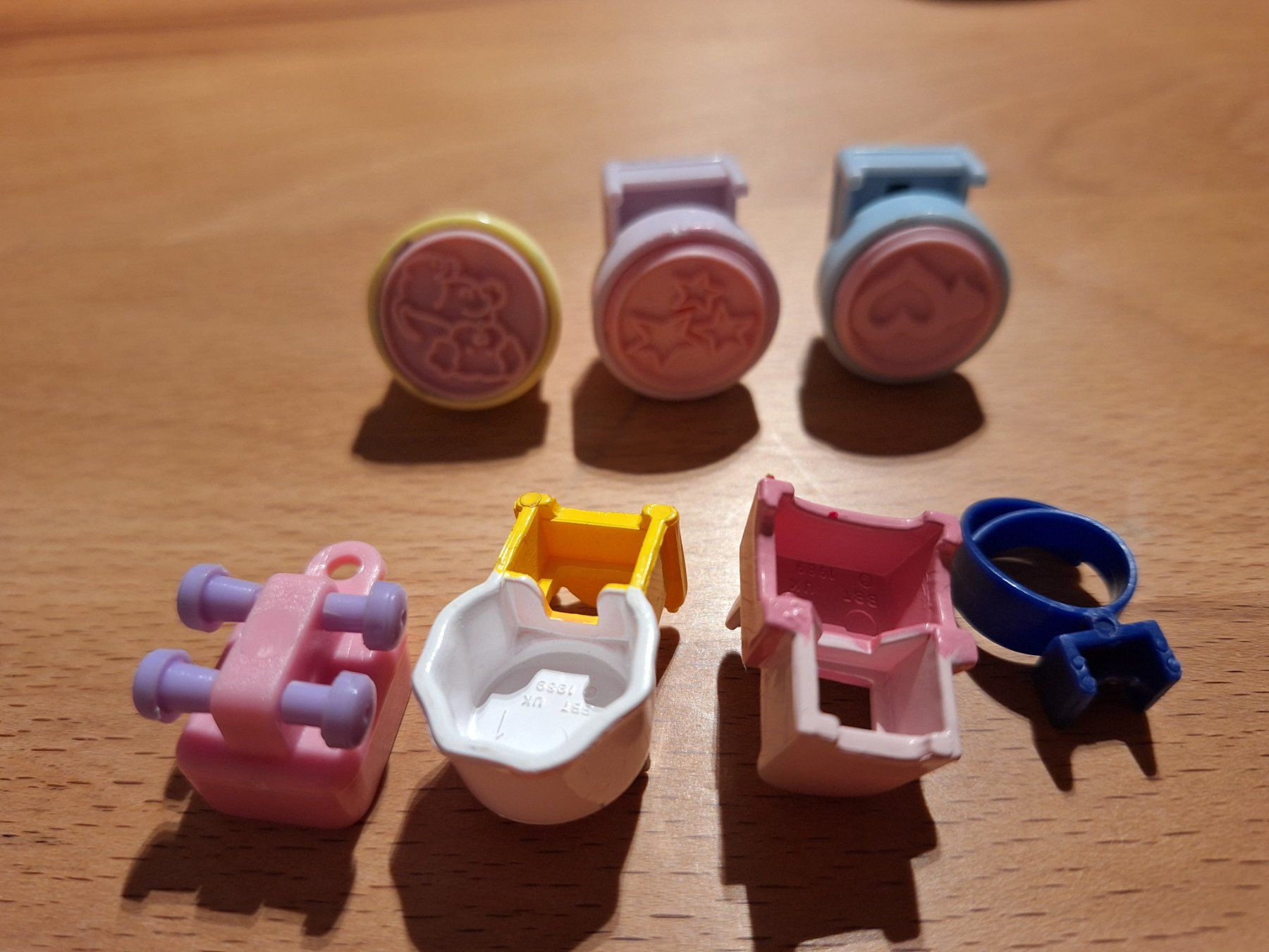 Polly Pocket Carillon: Polly Pocket 7 Stück Einzelteile – Usato da Möhlin venduto da teddybaer8 1