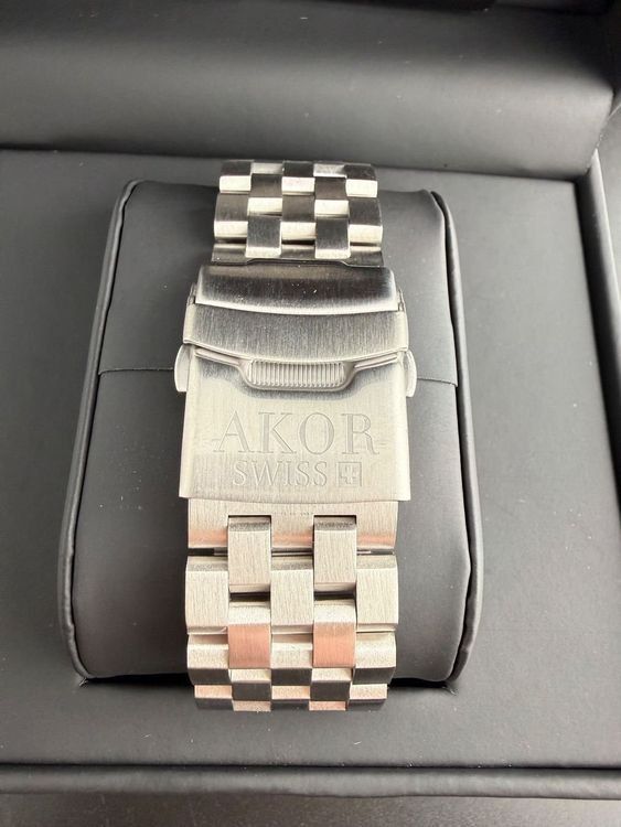 Orologi: AKOR Automatic Crystal Swiss Made Neu – Nuovo e nell'imballaggio originale da Selkingen venduto da Eishase 1