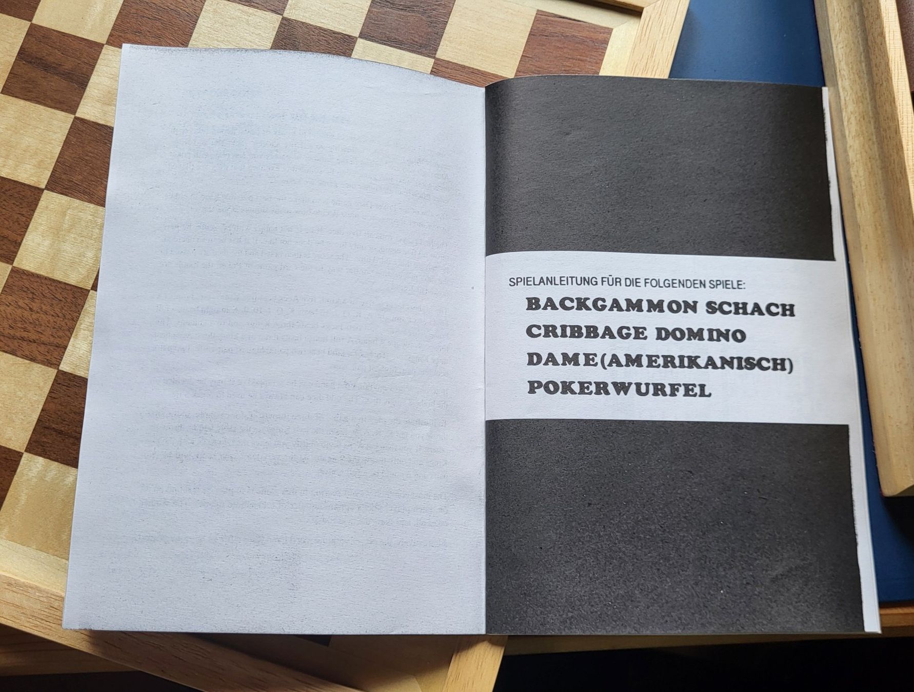 Giochi: Spielesammlung Holzset Schach Backgammon – Nuovo (secondo la descrizione) da Maienfeld venduto da Alpamayo01 4