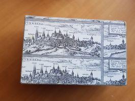 Vintage Karton Box Schachtel 12 x 8 x 6 cm Nürnberg