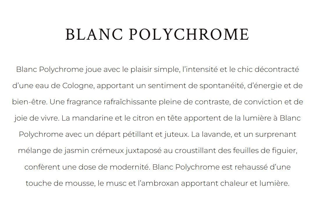 Profumi & Eau de Toilette: Atelier Des Ors - Blanc Polychrome – Nuovo e nell'imballaggio originale da Zumikon venduto da Theforce 3