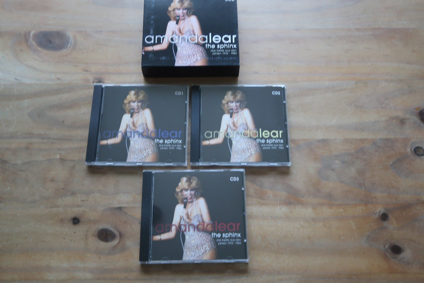 CD: AMANDA LEAR - THE SPHINX - DAS BESTE 1976 - 1983 - 3x CD – Usato da Basel venduto da Patiscat 6