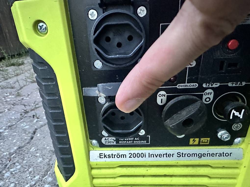 Stromgeneratoren: Ekström 2000i – Gebraucht aus Chevenez von flofpv 2
