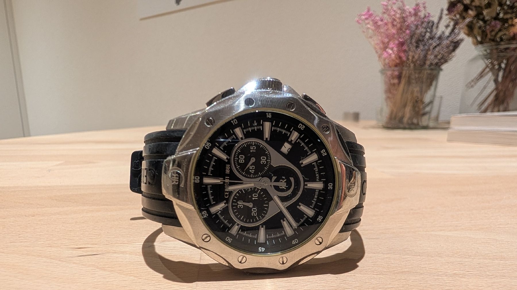 Cerruti Uhren: Cerruti 1881Uhr - Armbanduhr – Gebraucht aus Wangen SZ von jarheit 4