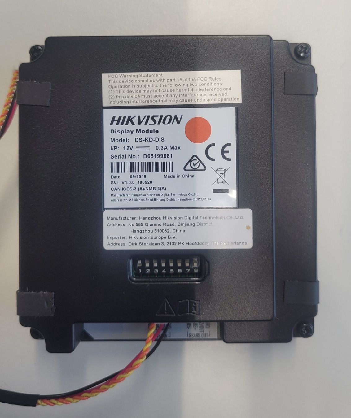 Hikvision Alarmanlagen: Neu: Hikvision DS-KD-DIS Modul – Neu (gemäss Beschreibung) aus Tägertschi von 9__Saeru__9 1