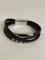 Armband schwarz magnetverschluss