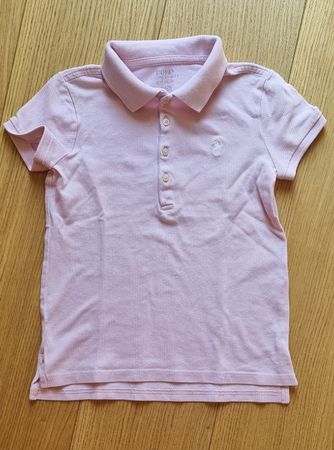 Polo Ralph Lauren Mädchen Poloshirt Rosa (Gr. 110-116/5-6 J)