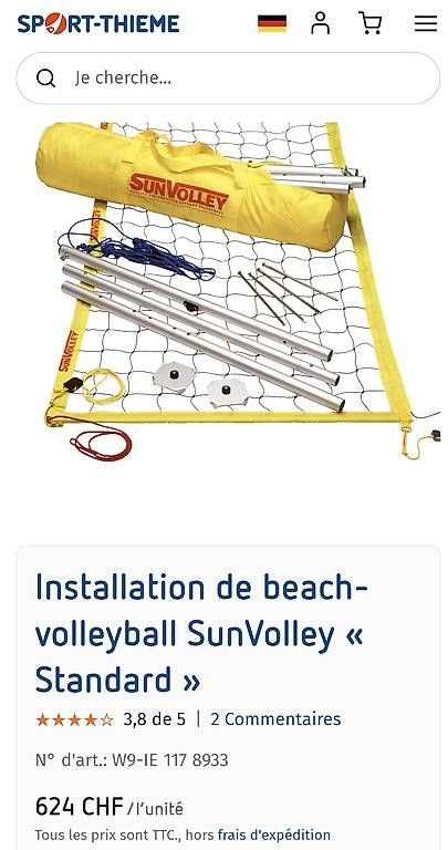 Lautsprecher: Beach-volley installation Sunvolley – Gebraucht aus Provence von tokoclo 3