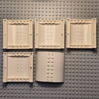 Lego 5x Keil 8x8x2 (54095)