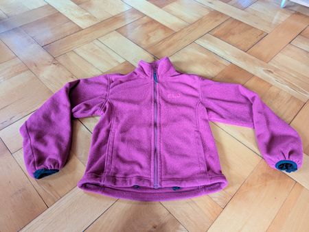 Jack Wolfskin Retro Fleece Red S