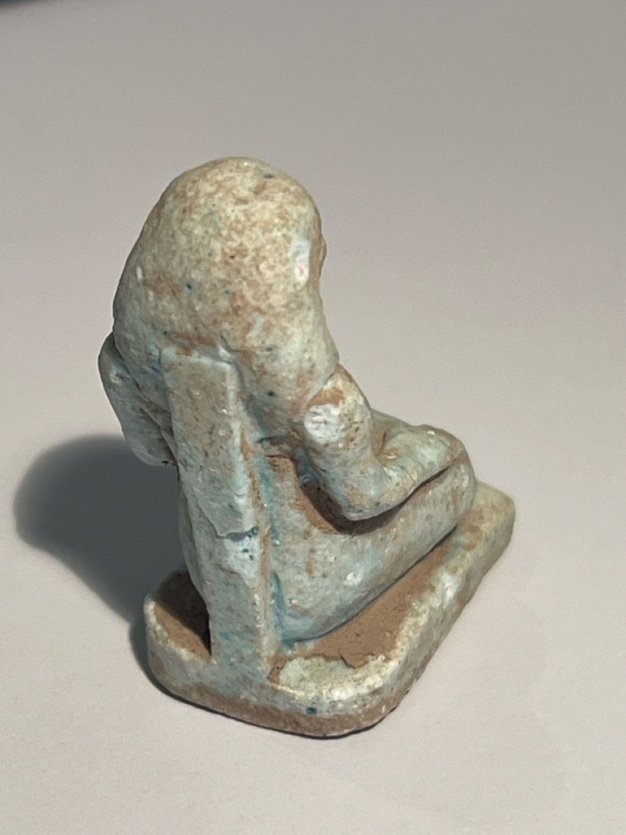 Sculture & Statue: Ägyptische Faience-Statue, Periode 26. - 30. Dynastie – Usato da Küssnacht a. Rigi venduto da Unique-Valuable 2