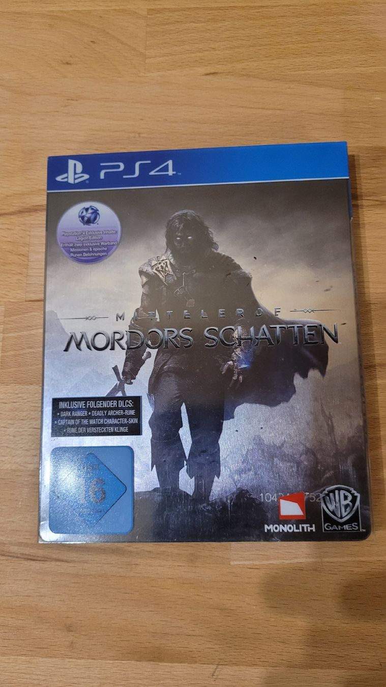 Sony Giochi: Mordors Schatten PS4 Special Edition – Usato da Niederuzwil venduto da ktmms25