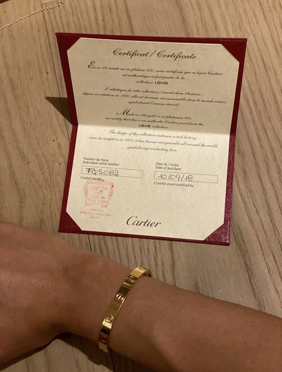 Cartier Bracciali & Braccialetti: Original Cartier Love Armreif – Usato da Richterswil venduto da LuluGL