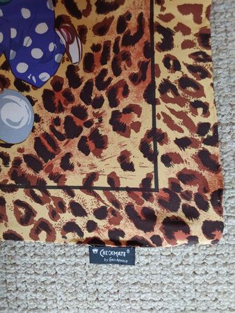  CHRIS ARNOLD.Foulard 100%  Seide 90x90cm.
