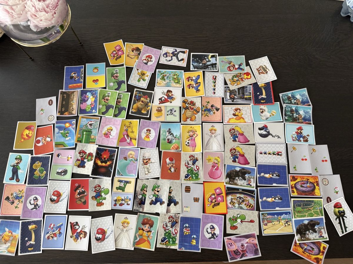 Panini Carte collezionabili: PANINI Super Mario Sammelkarten – Nuovo (secondo la descrizione) da Nottwil venduto da Rima82