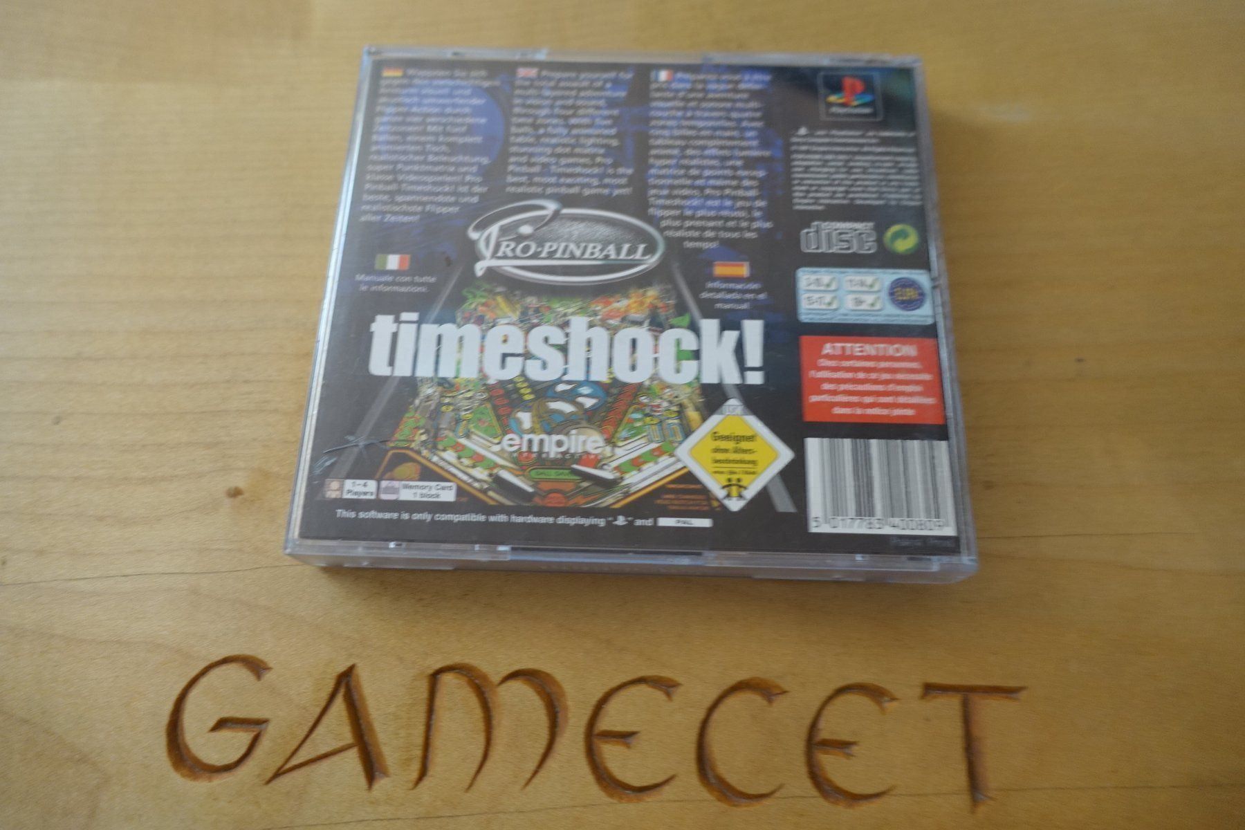 Sony Giochi: Pro Pinball: Timeshock! – Usato da Steinach venduto da Gamecet 2