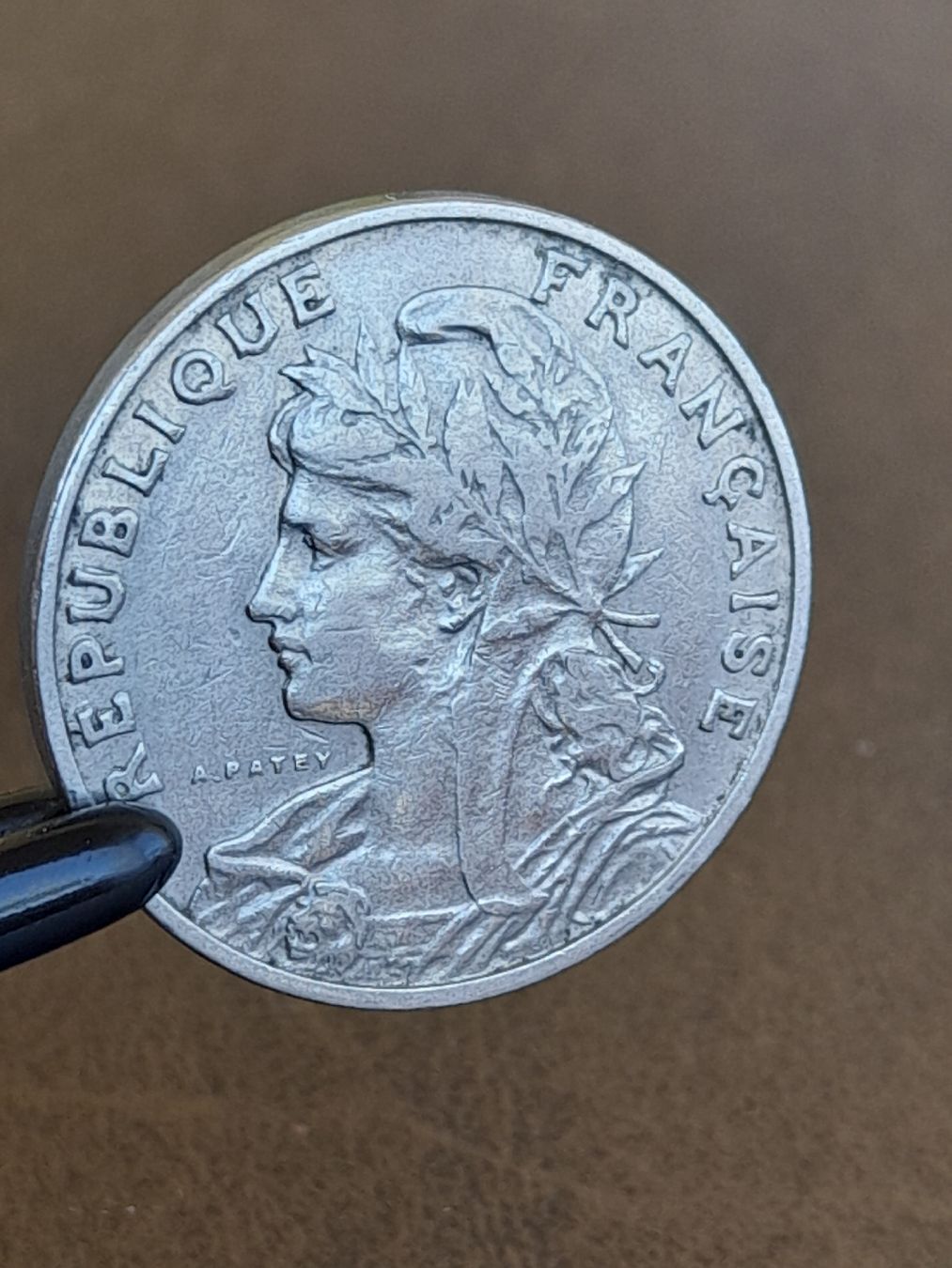 Alle Münzen: 25 Centimes 1903 Frankreich  – Gebraucht aus Basel von Basel_20 7