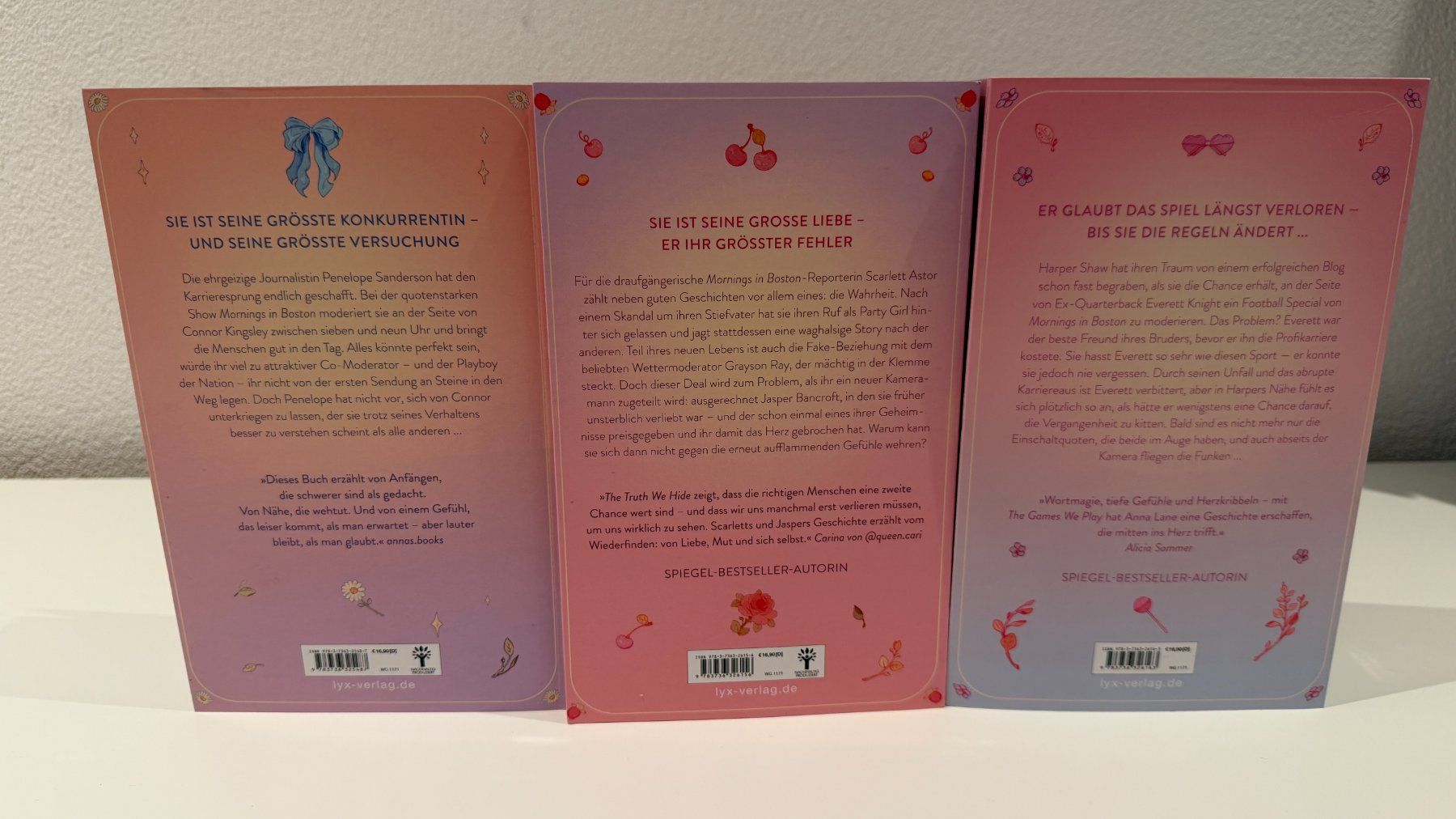 Libri: Love on Air Trilogie - Anna Lane – Nuovo (secondo la descrizione) da Romanshorn venduto da darinaah 1