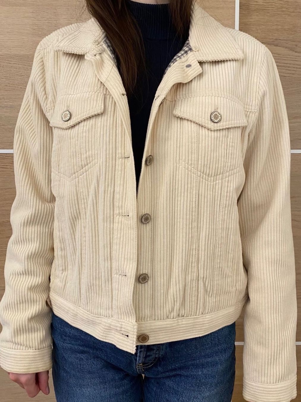 Mango Giacche: Übergangsjacke Mango Cream – Usato da Cham venduto da Eliissa 1