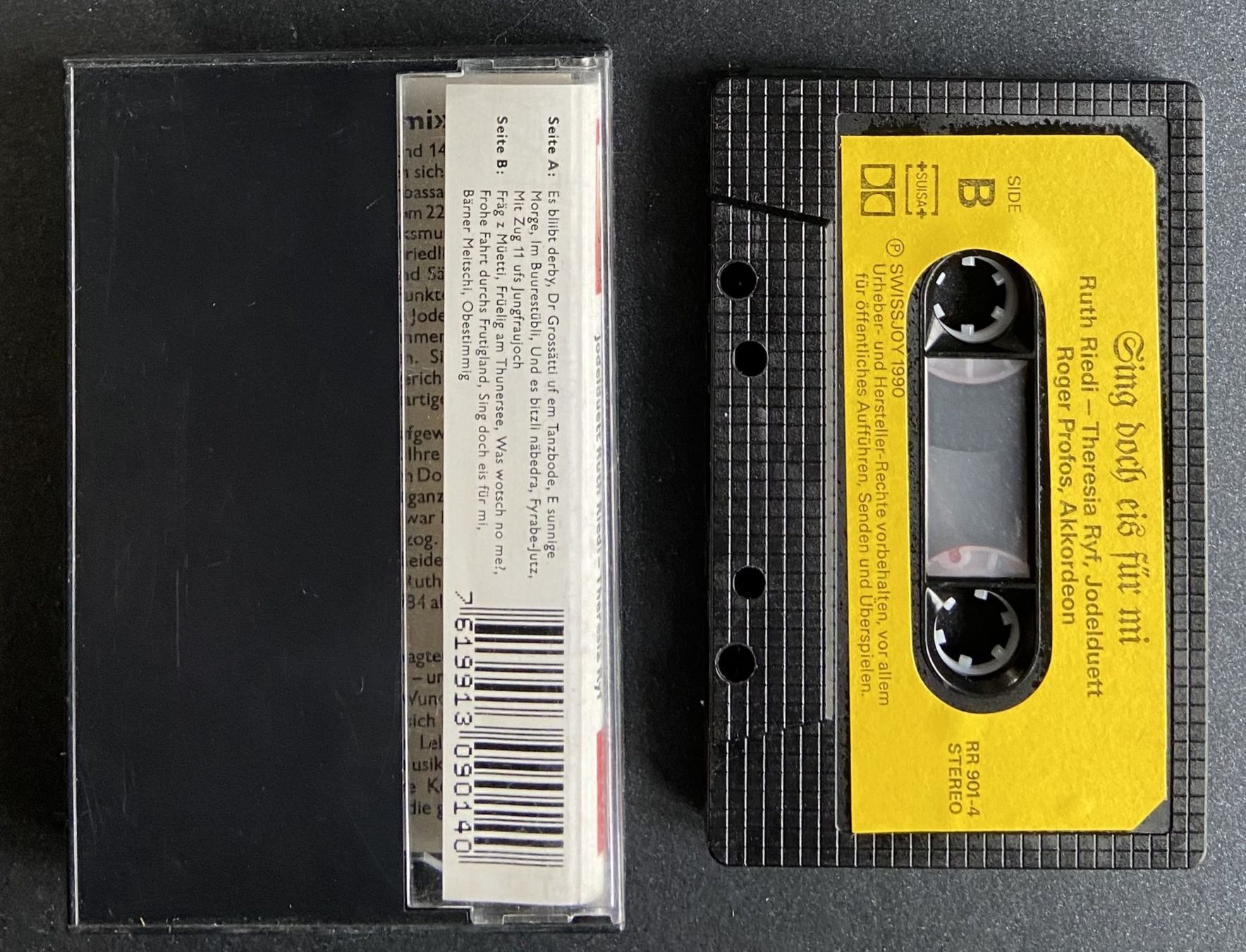 Musicassette: 4 Musikkassetten Schweizer Folklore Jodlerklub – Usato da Böckten venduto da Hansi36 1
