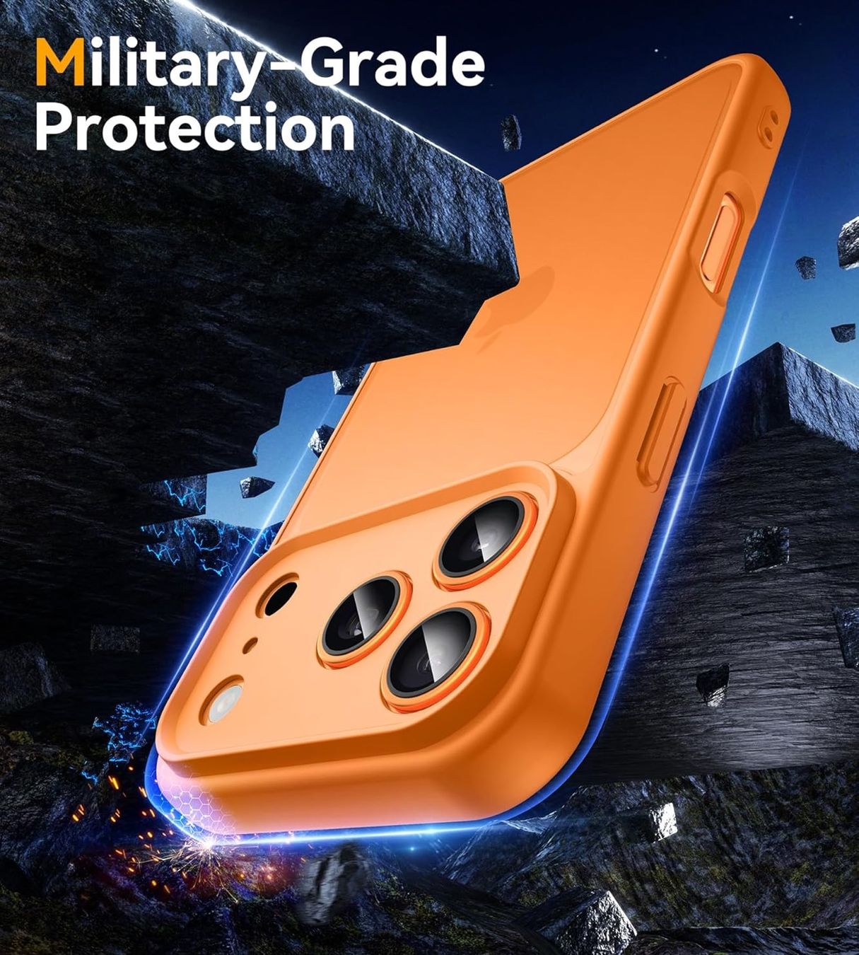 Cover & Protezioni schermo: KIT ORANGE : coque iPhone 17 PRO + 2 Glass – Nuovo e nell'imballaggio originale da Roche VD venduto da GOLDEN_SHOP_24H 5