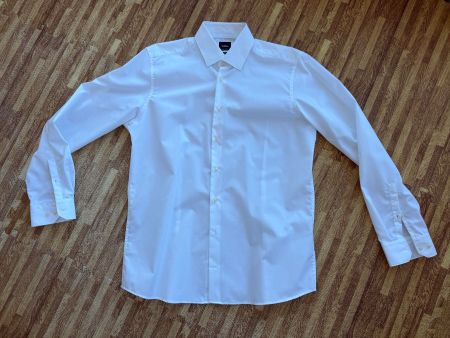 Business Hemd Chris von Strellson Gr. 41 in weiss NEU