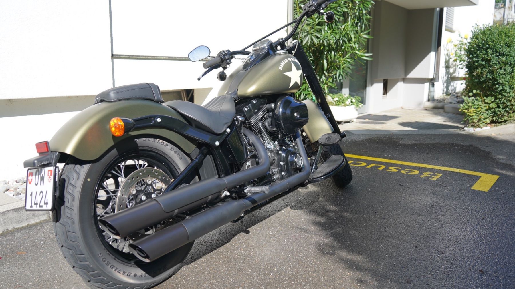 Harley-Davidson Chopper: Harley Davidson Softail Slim S – Usato da Sachseln venduto da Endingsteven 1