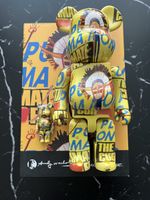 BE@RBRICK Andy WarholxJean-Michel Basquiat 100%&400% Orginal