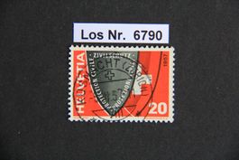 CH 1957 Ortsstempel mit Datum                       Los 6790