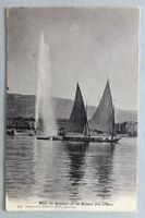 Port de Genève et le Grand Jet d' Eau