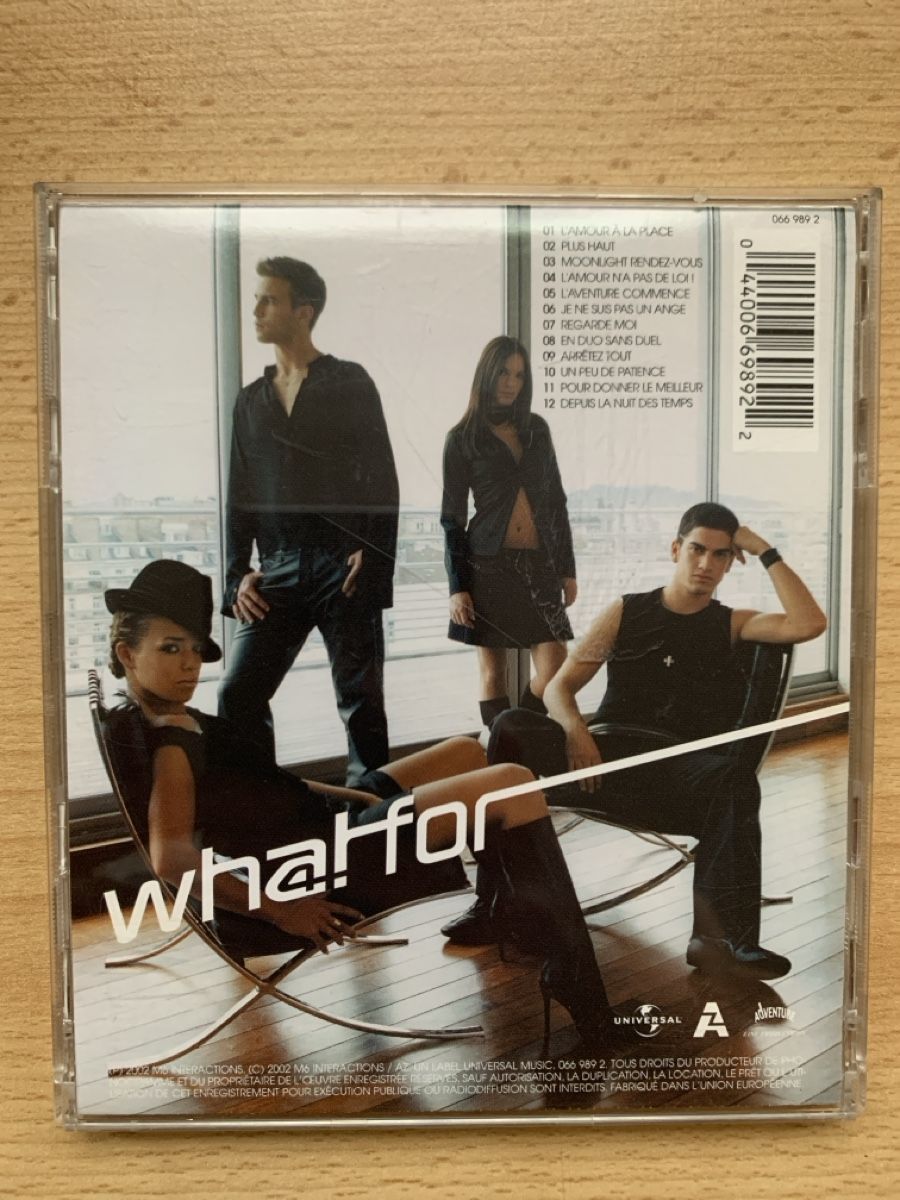 CD: CD Whatfor album – Usato da Salavaux venduto da Lune_Diurne 1