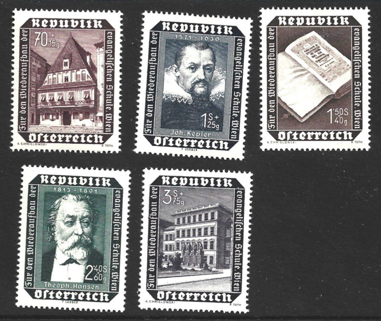 Tutti i francobolli: 1953 Österreich – Usato da Trübbach venduto da Sammer51