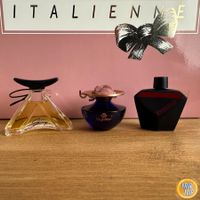 3 x Vintage Italienische Mini-Parfüm