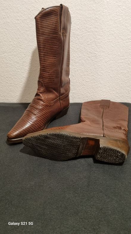 Scarpe da donna: Stiefel von Armando Pollini Design, Gr. 37, Braun – Usato da Zürich venduto da Big 1